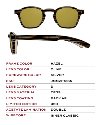 Jacques Marie mage zephirin 47 eye Hazel