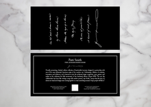 Load image into Gallery viewer, Jacques Marie mage Patti Smith Dealan in MAUVAIS SANG
